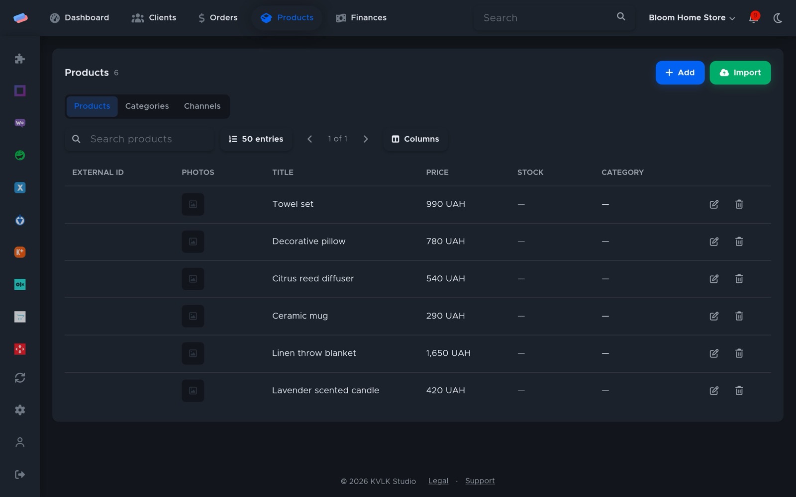 Where “Prom.ua” works: how it looks in anyCRM