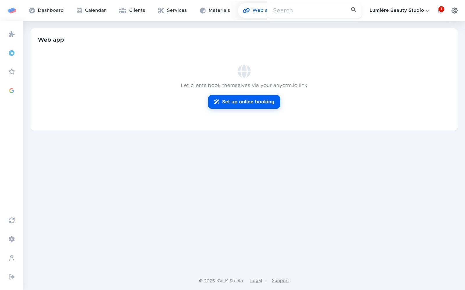 Where “Venue Telegram bot” works: how it looks in anyCRM